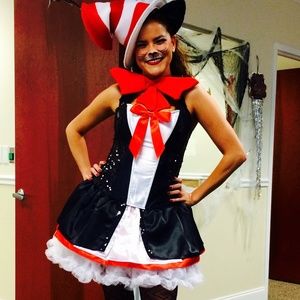 Women's Cat in The Hat Costume
